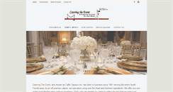 Desktop Screenshot of cateringtheevent.com